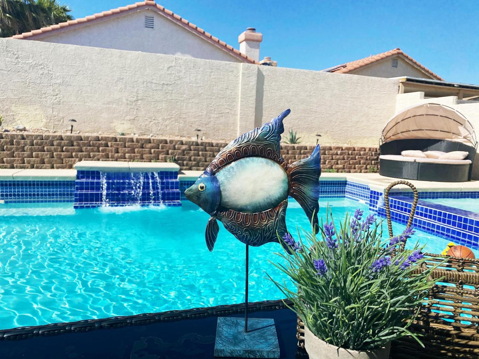 Amazing Heated Pool And Private Hot Tub 3Br In Heart Of Lv Villa Las Vegas Exteriör bild